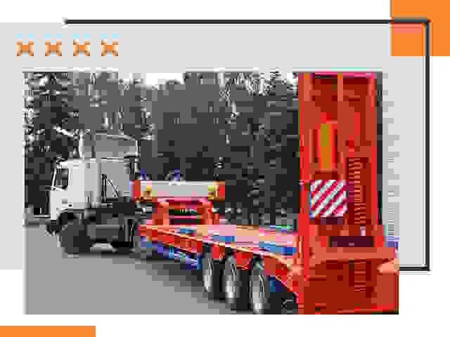 Перевозки на тралах и платформах в Ухте